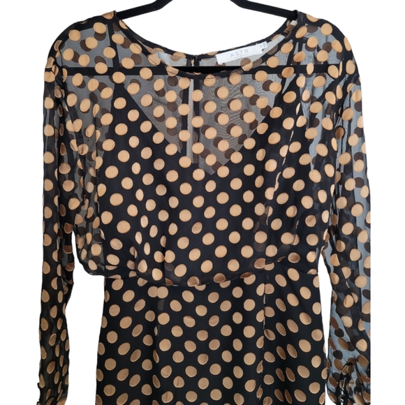 ASTR The Label Polka Dot Winnie Mini Dress - Picture 6 of 14